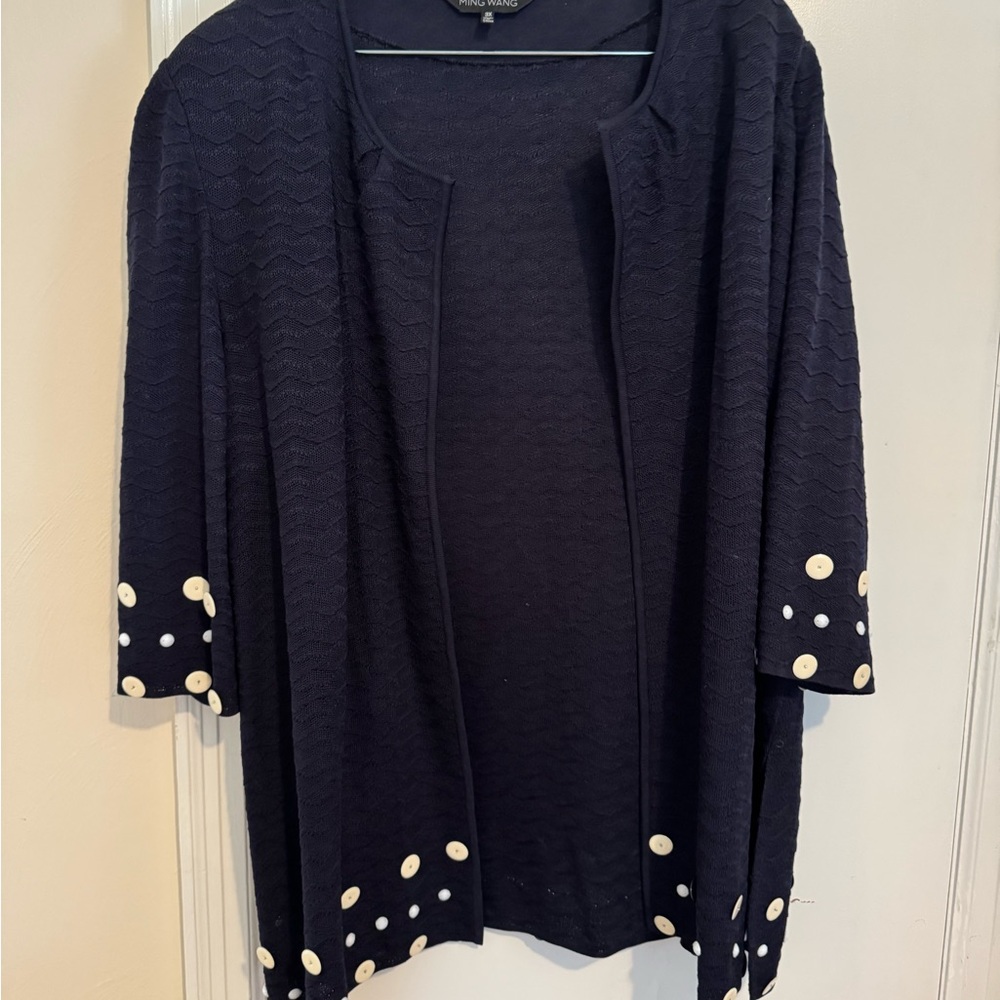 Ming Wang Jacket Cardigan